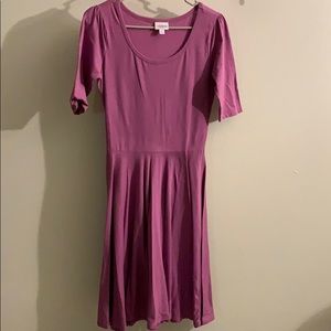 Simple purple dress